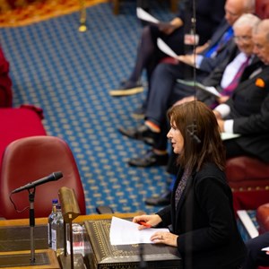 Baroness Chapman of Darlington speaks in the Lords chamber