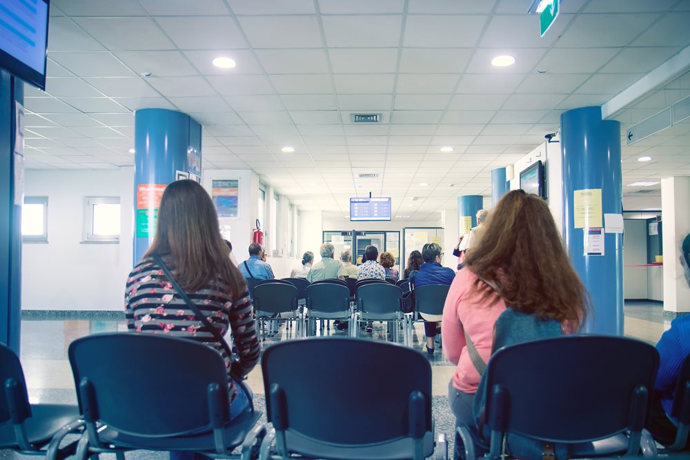 Hospital waiting room